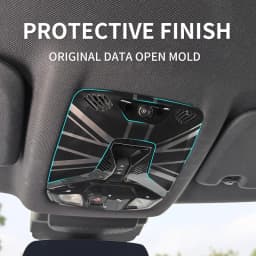 Reading Light Frame Trim Cover For Mini Cooper F65 F66 E/SE J01 EV Aceman J05 U25 Countryman ABS Car Interior Decor Accessories