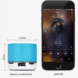 Mini Bluetooth Speaker Wireless Loudspeaker With LED Light USB TF Card AUX Subwoofer Portable Sound Column For Computer Laptop