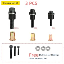 Rivet Nut Tool Drill Adapter M3 M4 M5 M6 M8 M10 Simple Installation Electric Manual Cordless Riveter Metal License Plate