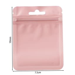 20/50pcs Iridescent Self Sealing Bags Macaron Color Plastic Packaging Pouch Jewelry Retail Storage Pouch Gift Zip Lock Bag