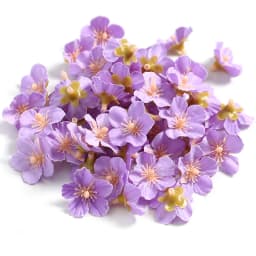 50Pcs 2.5cm Mini Daisy Artificial Flowers Silk Fake Flowers Heads for Home Wedding Decoration DIY Bride Wreath Decor Accessories