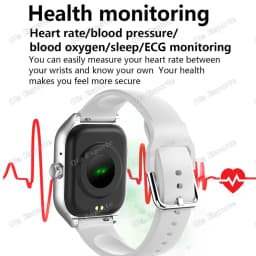 New Smart Watch 2.01 Inch HD Display Answer Make Call Message Preview Sport Modes DIY Dial Weather Forecast For Men Women HT30