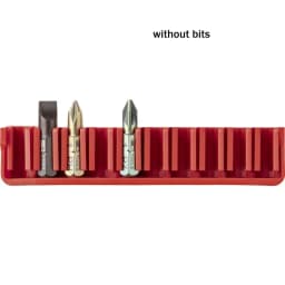 PB Swiss Tools PB 971.C6 and E6 Empty Modular BitBlock Holder Plastic Storage Rack Holds 10PCS 1/4" C6 & E6 Screwdriver Bits