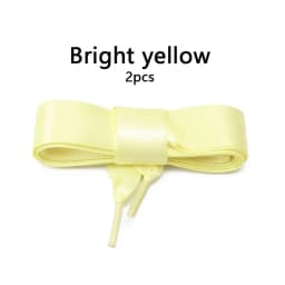 1Pair Rainbow Silk Shoelaces Satin Ribbon Flat Shoe Laces Women Sneakers Shoelace 2cm Width Laces for Shoes Length 80/100/120CM