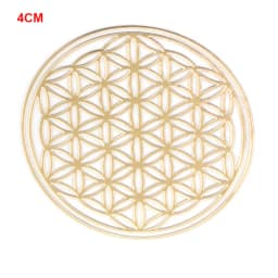 7 Chakra Copper Energy Tower Orgonite Stickers Flower Life Tree Pyramid Epoxy Resin Fillings Material Jewelry Making DIY Crafts