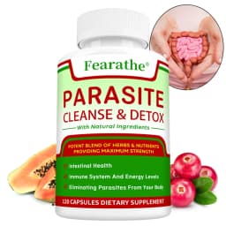 Parasite Cleanse & Detox Capsules - Promote Intestinal Cleansing and Detoxification, Relieve Constipation Supplements