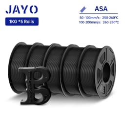 JAYO ASA / ABS Filament 1.75mm 1KG/Roll Low Temteratue Easy ABS 3D Printer Filament High Toughness 3D Printer Filament