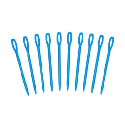 10pcs/lot Colorful Plastic Sewing Needles 5 7 9 15cm Size Colourful Large Eye Crochet Needle DIY Embroidery Jewelry Tools