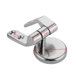Stainless Steel Toilet Seat Hinge Universal Adjustable Replacement Flush Toilet Cover Mounting Connector Bathroom Accessories