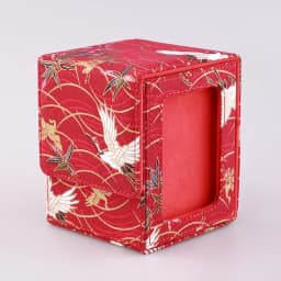 100+ Trading Card Deck Box Holder With Display Window Flower Series TCG Game Magnetic Closure Card Organizer Storage Box Gift