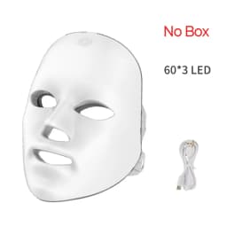Wireless LED Face Mask 7 Colors Rechargeable Portable Facial Mask Skin Rejuvenation Skin Care Beauty Device