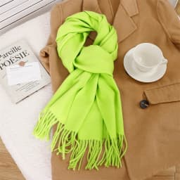 70Color Solid Winter Women Scarf Warm Thicken Cashmere Shawl Outdoor Tassels Pashmina Lady Wrap Windproof Scarves Fashion Luxury