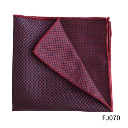 Pocket Square Silk Jacquard Woven Red Orange Handkerchief Fashion Men Suit Pocket Hanly Wedding Business Party Suit Set Handker