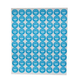 500pcs 10mm Diameter Round Universal Guaranteed VOID Sticker, Warranty Fragile Seal Label