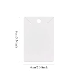 50pcs 6x9cm Self-adhesive Plastic Cello Bag Earrings Display Necklace KeyChain Cards For DIY Making Jewelry Packaging Cardboard