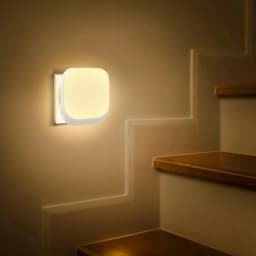 LED Nightlight 3 Brightness Adjustable With Dusk To Dawn Motion Sensor Dimmable Plug In Night Light For Bedroom Bathroom Kitchen