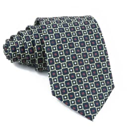 Classic Men's Imitation Silk High Quality Ties Soft Novel Navy Blue Wine Red Paisley Neckties Business Wedding Accessories Gifts