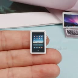 Mini Mobile Phone Ipad Laptop Notebook Macbook Miniature Model Toys For Blythe Bjd Ob11 Dolls 1/6 Dollhouse Scenes Accessories
