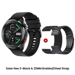 HAYLOU Solar Neo 2 Voice Calling Smartwatch 1.43'' HD AMOLED Display 24h Health Monitoring 150+ Sports Modes 1ATM Smart Watch