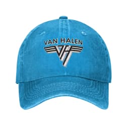 Van Halen 5150 Logo Denim Fabric Cap Casual Baseball Caps Adjustable Hat Summer Unisex Baseball Hats