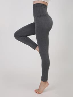 Spring And Summer 1-Pack Women's Sexy High Stretch Tight High Waist Knitted Legging Outdoor Jogging Walking Exercise Yoga Pants