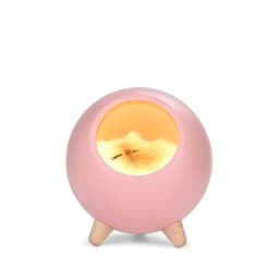 Cute Little Cute Cat Pet House Night Light Kitten Bed With Sleeping Lights USB Charging Touch Atmosphere Lights Pet Cat Lights