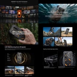 Global Version Blackview Oscal Pilot 8 Rugged Smartphon Android 16 QCM6690 Octa Core 6.83" Display 12GB+256GB 108MP Mobile Phone