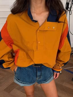 Elegant Contrast Jacket Women Loose Full Sleeve Stand Collar Button Jackets Female 2026 Fashion Autumn Outwear Lady