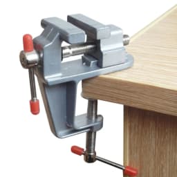 PHYHOO Aluminum Mini Table Clamp Small Bench Vice Jeweler Hobby Clamps DIY Mold Craft Repair Tool Portable Work Bench Screw Vise