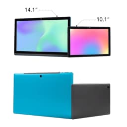 Global Language Google Play Certified Large Screen 14.1 Inch Tablet Pc 256GB Phone Call Bluetooth 5G WiFi Learning Game Pad
