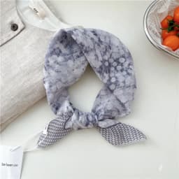 56cm Print Geometric Pattern Headscarf Scarf Square Scarves Kerchief Neckerchief Bandanas Neck Wraps Hair Ribbon Band Headband