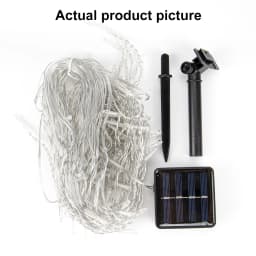 3.5M/7.5M 160Leds Solar Icicle String Lights Indoor Outdoor Waterproof Christmas Decor Light Yard Garden Party Curtain Light