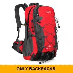 Hiking Storage Backpack Sturdy 40-liter Travel Backpack Suitable for Mountaineering Hiking Camping Backpack Men Tactical Bag