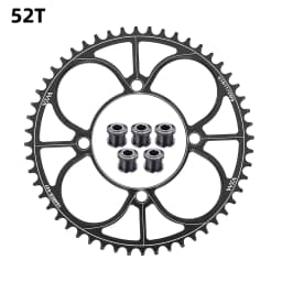 VXM Narrow Wide Chainring 104 BCD with Bolts 30T-52T MTB Chain Ring Oval / Round Coroa 104bcd 38 36 Teeth 8v 9v 10v 11v 12v
