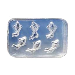 Goldfish Ornaments Necklace Mirror Silicone Molds Suitable for Epoxy Resin Diy Craft Earrings Pendant Jewelry Making
