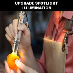 Inspection Torch with Triple Illumination Delicate Appraisal Light R3MC