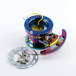 WORKS BELL GTC Racing Steering Wheel Quick Release Hub Kit Adapter 90 degrees Snap Off Boss Kit