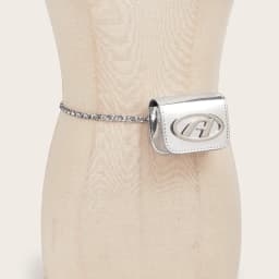 European And American New Letter A Belt Bag Ins Waist Chain Bag Accessories Women's Decoration With Skirt Jeans High-end Belt