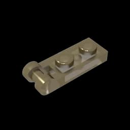 MOC PARTS Bricks GDS-646 PLATE 1X2 W/SHAFT 3.2 compatible with lego 60478 children's toys Assembles Building Blocks Technical