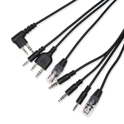 8 in 1 Multi-functions USB Programming Cable with CD Baofeng Walkie Talkie UV-5R UV-82 for Motorola TYT Kenwood Yaesu HYT Radio
