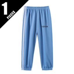 3/1 Piece Four Season Children's Solid Color Letter Casual Sports Pants For Boys And Girls Fashionable And Versatile Harun Pants