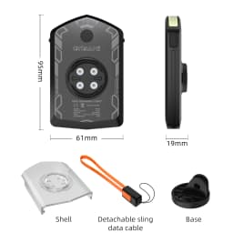 CYCLAMI Bicycle Light Cycling Smart Headlights Type-C Charging Front Lamp For XOSS Garmin IGS Computer Lights Charging