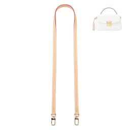 BEERY&SNOWY Bag Replacement For LV Shoulder Straps Croisette Handbag Accessories Genuine Vachetta Leather Strap