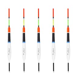 FTK Fishing Floats Set 5pcs/pack Buoy Bobber Floats Fluctuate Mix Size Color Float Buoy for Fishing Accessories