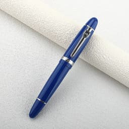 Jinhao 159 Luxury Yellow and Silver Clip Ballpoint Pen with Velvet Bag Free Shipping Rollerball Pens