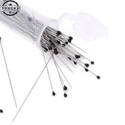 100pcs Nsect Pins Specimen Needle Stainless Steel With Plastic Box For School Lab Entomology Body Dissection Insect Needle