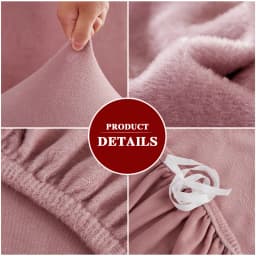 Plush Fabric Sofa Covers for Living Room 1/2/3/4 Seats Elastic Stretch Couch Cover L Shaped Sofa Slipcover Furniture Protector