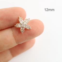 5pc Luxury Crystal Buttons Rhinestone Cubic Zirconia Button for Clothes Decorative CZ Sewing Cashmere Knit Cardigan