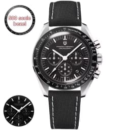 PAGANI DESIGN 2026 Moon Watch For Men Top Brand Luxury Quartz Mens Watches Chronograph Luminous Sapphire Mirror Waterproof Clock
