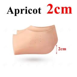 2/3cm Invisible Height Lifting Increase Insoles Silicone Elastic Heel Pad Foot Protection Men Women Heel Cushion Hidden Insole